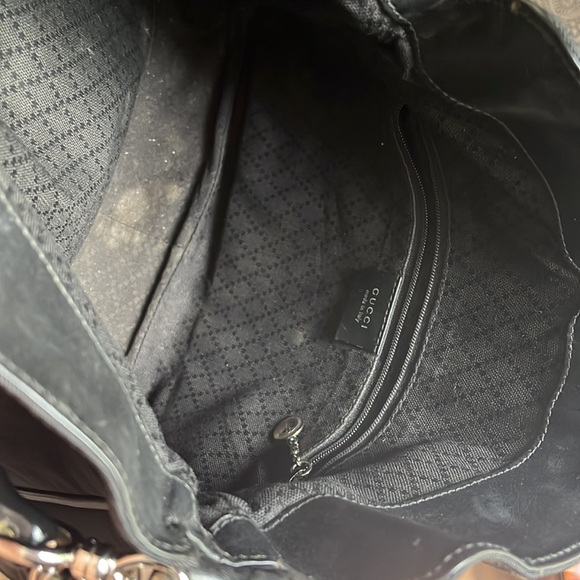 Authentic Gucci Bamboo Crossbody Shoulder Bag - Picture 9 of 12